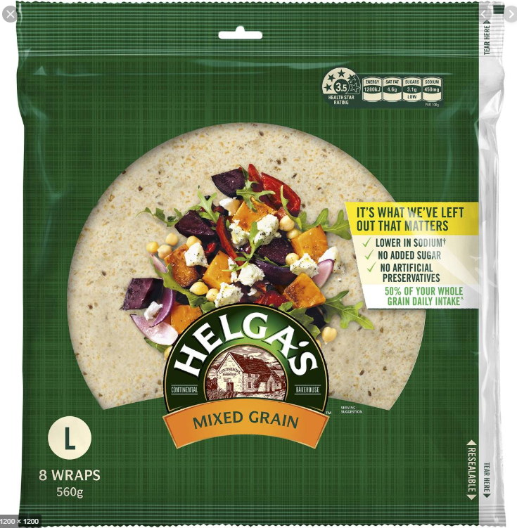 helga mix grain wrap 10″ 8s 560g