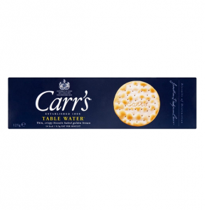 carrs water cracker 125g