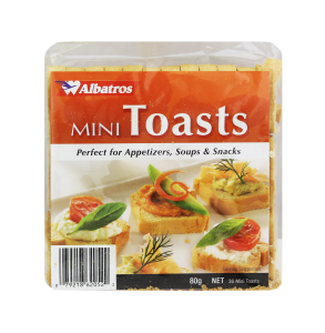 a/fresh mini toasts 90g