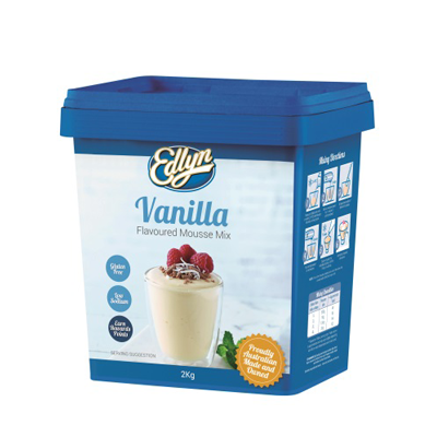 edlyn mousse vanilla 2kg