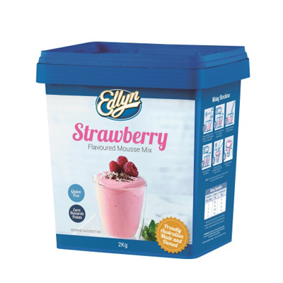 edlyn mousse strawberry 2kg