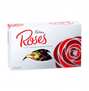 cad choc roses 225g