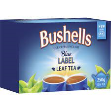 bush tea leaf blue label 250g