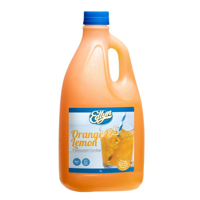 edlyn cordial orange&lemon 2lt