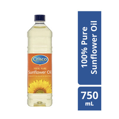 crisco oil sunflower 750ml