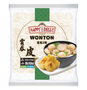 h/belly wonton skin 11cm 300g