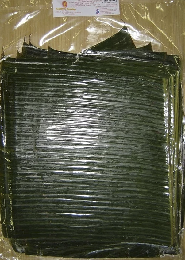 wh frozen banana leave 1 kg