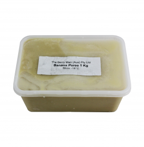 frozen banana *puree* 1kg