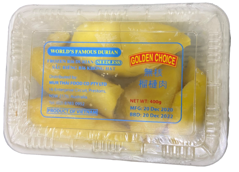 brown box durian seedless [viet] 400g