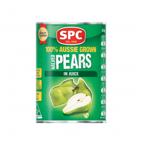 spc pear halves juice 425g