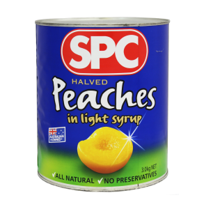 spc peach halves [syrup] a10