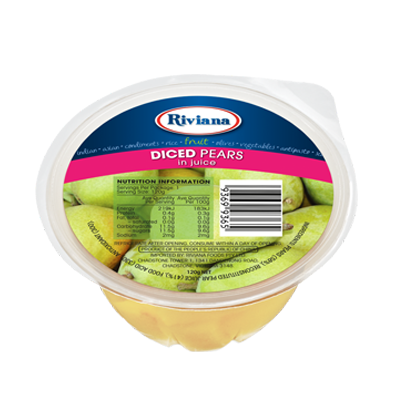 riv pear diced cup 48x120g