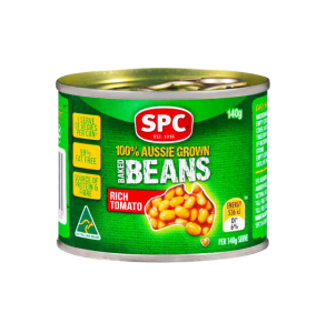 spc baked beans 140g