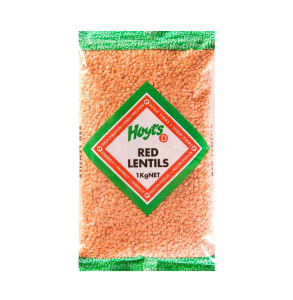 hoyt lentils red split 1kg