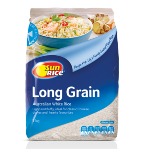 sunrice white long grain 1kg