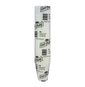 pizza box white flag 11″ 50’s