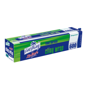 c/away cling wrap disp 600x45