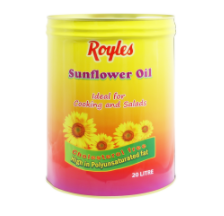 royles oil sunflower jerrycan 20lt