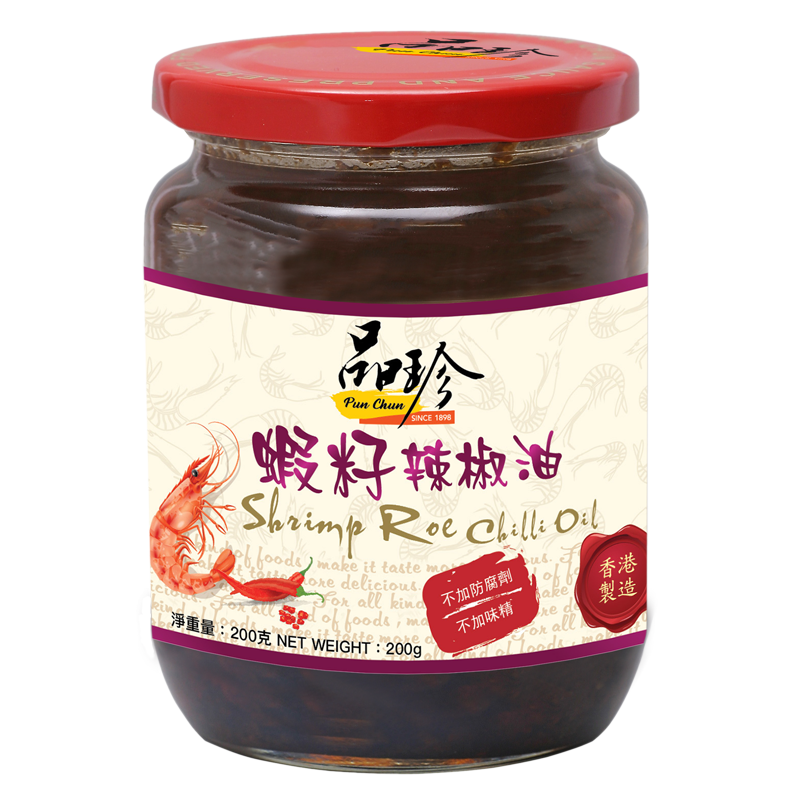 pc shrimp roe chilli oil 200ml