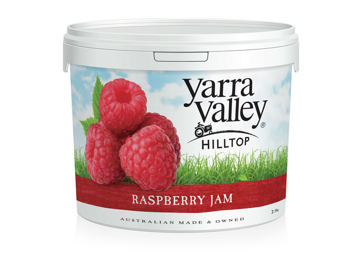 y/valley jam raspberry 2.5kg