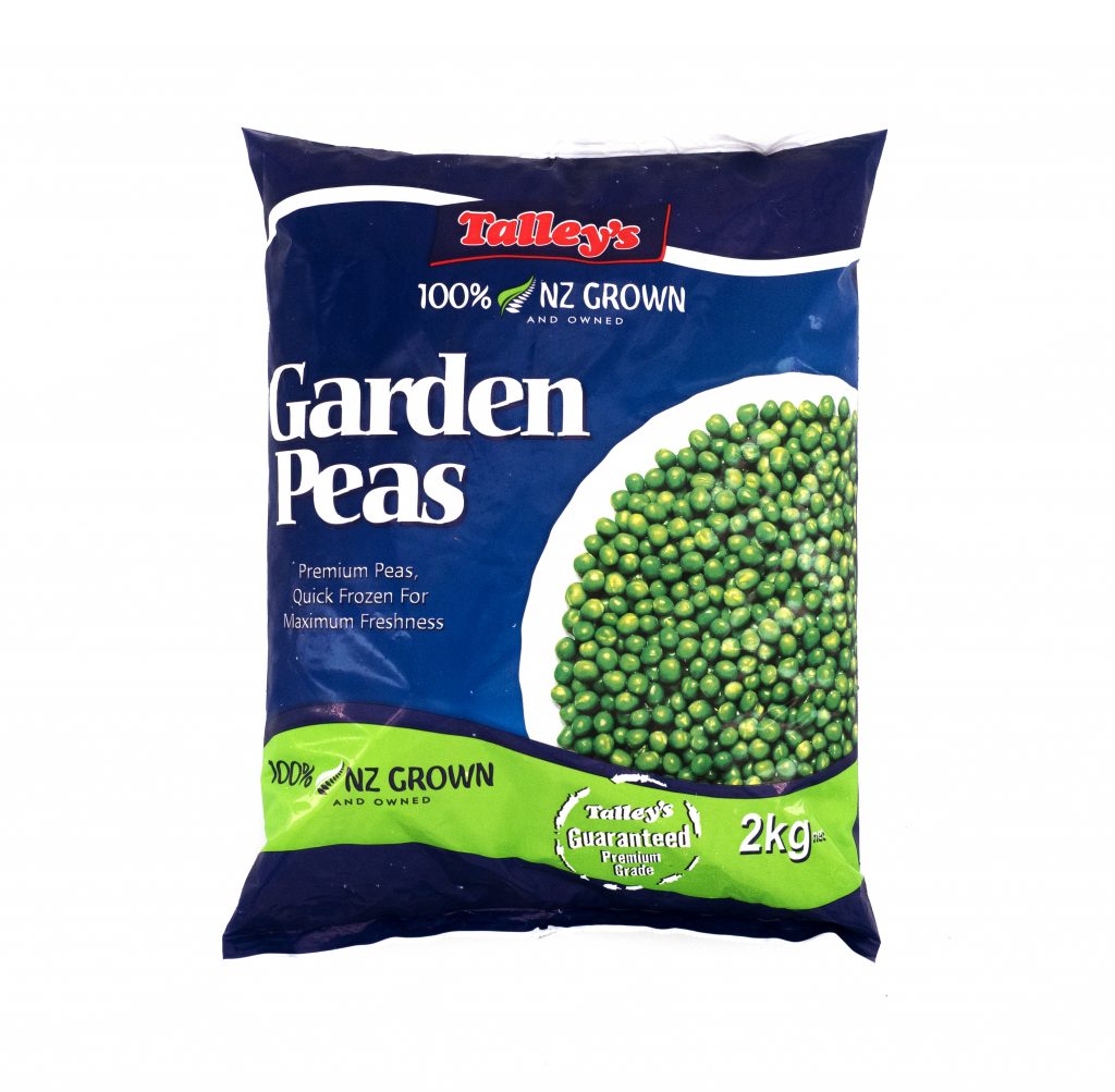 talleys peas frozen 2kg