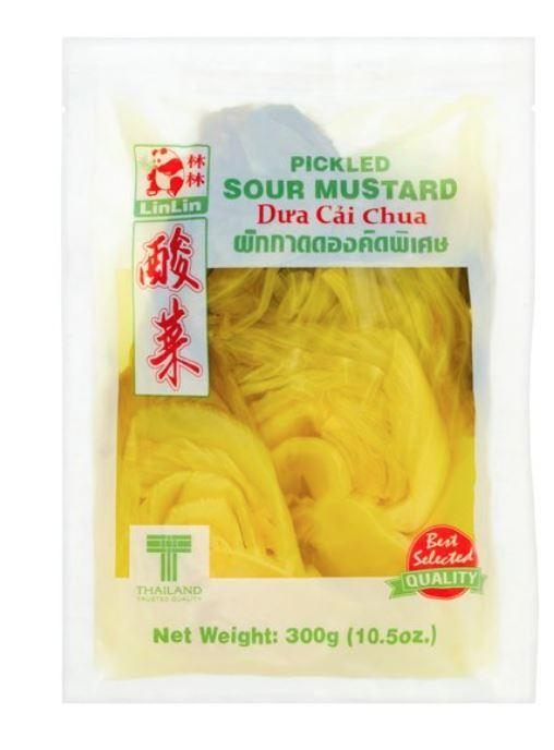 linlin mustard sour pckle 300g