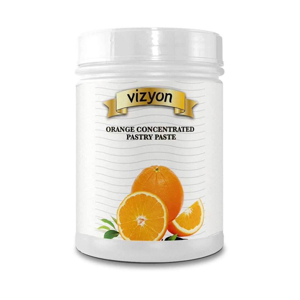 vizyon orange conc pastry paste 1kg