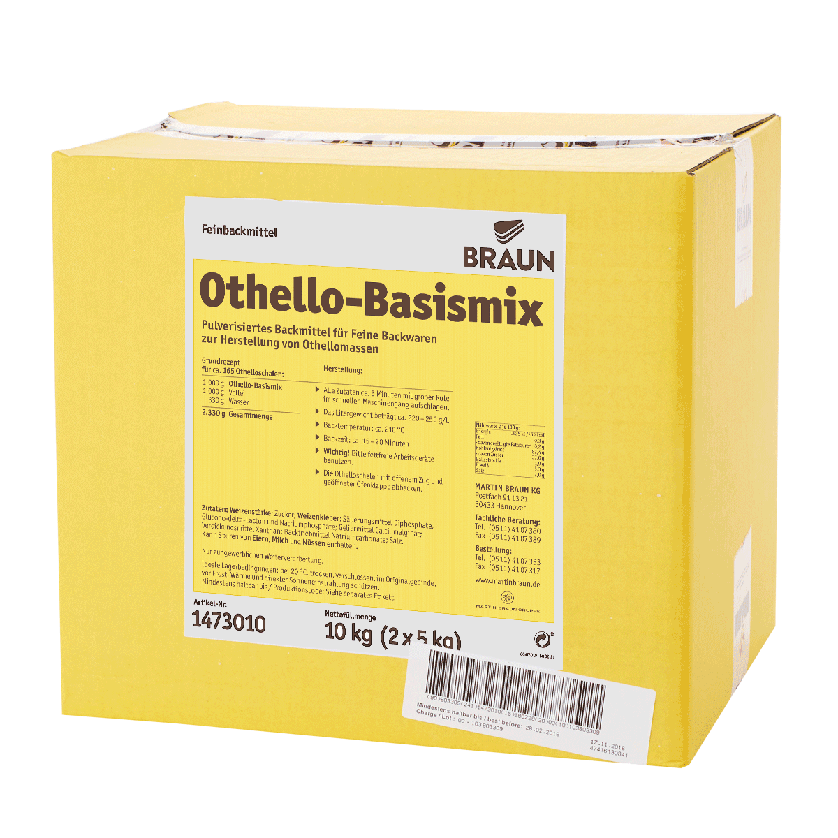 braun othello mix 10kg